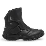 COTURNO MASCULINO BK COURO LEGÍTIMO PRETO