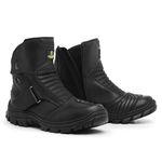 COTURNO MASCULINO BK COURO LEGÍTIMO PRETO