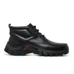 COTURNO MASCULINO COURO LEGÍTIMO PRETO