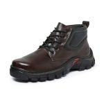 COTURNO MASCULINO COURO LEGÍTIMO CAFÉ