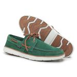 MOCASSIM MASCULINO DOCKSIDE TOP SIDER CAMURÇA VERDE