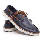 MOCASSIM MASCULINO DOCKSIDE TOP SIDER COURO AZUL