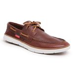 MOCASSIM MASCULINO DOCKSIDE TOP SIDER COURO MARROM