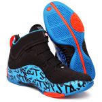 TÊNIS BASQUETE IMPACT PRETO E AZUL