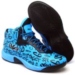 TÊNIS BASQUETE INFINITY PRETO E AZUL