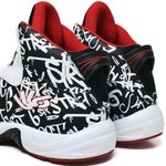 TÊNIS BASQUETE INFINITY - VERMELHO PRETO E BRANCO