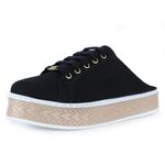 TÊNIS MULE LONA PRETO