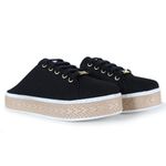 TÊNIS MULE LONA PRETO