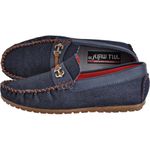 MOCASSIM INFANTIL JEANS MARINHO