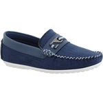 MOCASSIM INFANTIL MESCLA MARINHO