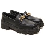MOCASSIM OXFORD FEMININO PRETO