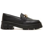 MOCASSIM OXFORD FEMININO PRETO