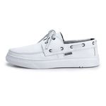 MOCASSIM MASCULINO ÔNIX EM COURO BRANCO
