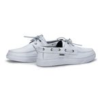 MOCASSIM MASCULINO ÔNIX EM COURO BRANCO