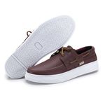 MOCASSIM MASCULINO ÔNIX EM COURO BORDÔ