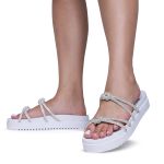 SANDÁLIA PAPETE BIRKEN BRANCO
