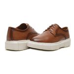 SAPATO CASUAL COURO MASCULINO CARAMELO