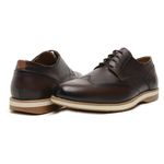 SAPATO MASCULINO DE COURO CAFÉ