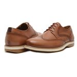 SAPATO MASCULINO DE COURO CARAMELO