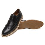 SAPATO MASCULINO DE COURO PRETO