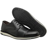 SAPATO MASCULINO SINTÉTICO PRETO