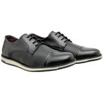 SAPATO SINTÉTICO PRETO