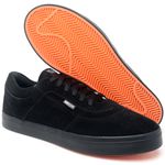 TÊNIS SKATE SLIP COURO PRETO