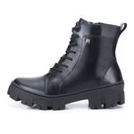 BOTA COTURNO FEMININO ASHER PRETO