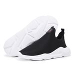 TÊNIS ESPORTE MASCULINO PRETO COM BRANCO