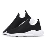 TÊNIS ESPORTE MASCULINO PRETO COM BRANCO