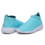 TÊNIS MEIA FEMININO AZUL NEON