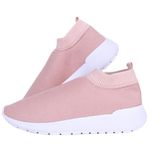 TÊNIS MEIA FEMININO ROSA