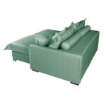 Sofá Living Retrátil Bali em Linho Verde