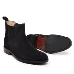 Bota Chelsea Clássica 7100 - Camurça Preto