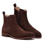 Bota Chelsea Clássica 7100 - Camurça Café