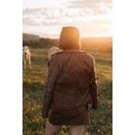 Conjunto Jaqueta Bordada e saia Couro Legitimo Zé Filó