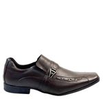 Sapato Social Masculino Calvest em Couro Chocolate - 14F085 - CHOCOLATE