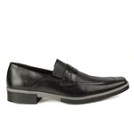 Sapato Social Masculino Calvest em Couro Preto Olho de Gato - 7001 preto
