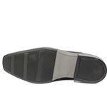 Sapato Social Masculino Calvest em Couro Preto Com Bridão - 7004 preto