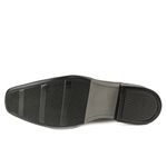 Sapato Social Masculino em Couro Preto Com Metal Calvest - 7005 preto