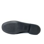 Mocassim Feminino em Couro com Bridão - 4291040 PRETO