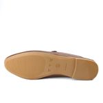 Mocassim Feminino em Couro - 1711051 PINHÃO