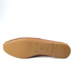 Mocassim Feminino em Couro Com Bridão- 1711050 HAVANA