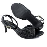 Sandália Feminina em Material Tecnológico Trisse 1352117 PRETO