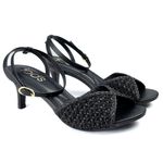 Sandália Feminina em Material Tecnológico Trisse 1352117 PRETO