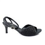 Sandália Feminina em Material Tecnológico Trisse 1352117 PRETO