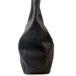 Bolsa Feminina em Couro Texturizado Gota Marron