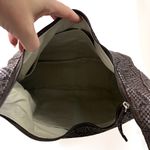 Bolsa Feminina em Couro Texturizado Gota Marron