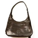 Bolsa Feminina em Couro Texturizado Gota Ônix