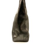 Bolsa Feminina em Couro Texturizado Gota Ônix